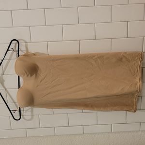 Nude shapewear dress form